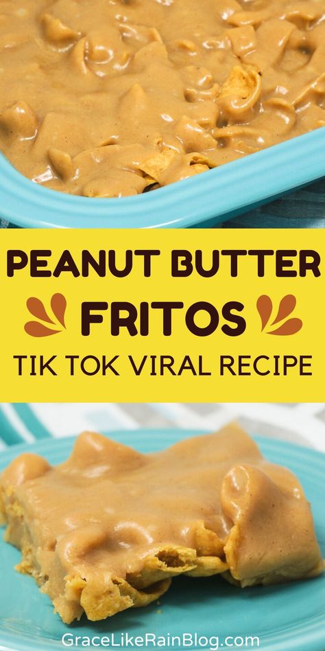 With only four ingredients, it's no wonder why these Peanut Butter Fritos are going viral on TikTok! An easy and delicious treat that can be prepared in your microwave. For an added level of enjoyment, you can also cover them with melted chocolate. These simple no-bake treats will not only make you the star chef among your friends, but they'll also knock your socks off! Peanut Butter Fritos Cookies are an easy no-bake treat that is made in the microwave! Reeses No Bake Dessert, Chocolate Peanutbutter Ritz Cookies, Peanut Butter Frosted Flakes Treats, Special K Peanut Butter Treats, Fritos Peanut Butter No Bake, Chocolate Covered Fritos, Fast Peanut Butter Dessert, Work Potluck Desserts, Better For You Desserts