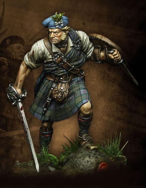 Highlands Warrior, Gabaldon Outlander, Scottish Warrior, Scotland History, Historical Warriors, Celtic Warriors, Celtic Culture, Christian Quotes God, Scottish Art