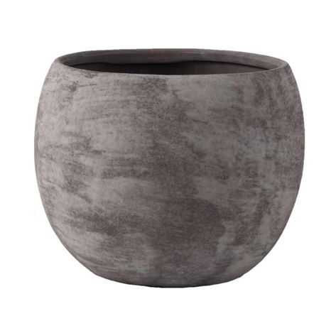 PRICES MAY VARY. Contemporary Ceramic Plant Pots: This stylish, spherical plant pot is a modern addition to your indoor plant collection Washed Dark Grey Ceramic Planters: The pot's washed dark grey finish adds a touch of industrial chic, complementing a variety of interior styles Perfect for Medium and Large Plants: With a 25cm diameter, these ceramic flower pots are ideal for housing a range of small to medium-sized plants, from succulents to small ferns Durable Ceramic Plant Pots Indoor: Crafted from high-quality ceramic, these indoor plant pots are both durable and stylish, ensuring your plants thrive in a beautiful and functional container Versatile Placement: Its spherical shape and neutral color make it suitable for placement on a variety of surfaces, including shelves, side tables, Black Plant, Modern Addition, Uk Garden, Grey Ceramics, Ceramic Flower Pots, Ceramic Plant Pots, Indoor Plant Pots, Ceramic Flower, Large Plants