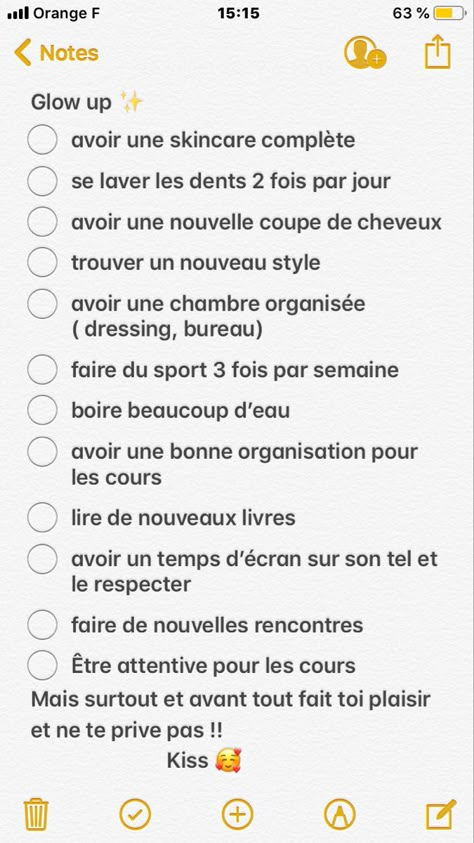 Glow Up Checklist Francais, Glow Up Français, Comment Glow Up, Men Tiktok, Bio Insta, Glow Up, Life Routines, Self Confidence Tips, Confidence Tips