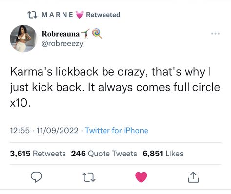 Karma Tweets, Selfish People Tweets, Narcissistic Behavior Tweets, Taking A Break From Social Media Tweets, Tweets About Being Antisocial, Karma Funny, In My Idgaf Era Tweet, Evil Girl, Karma Quotes