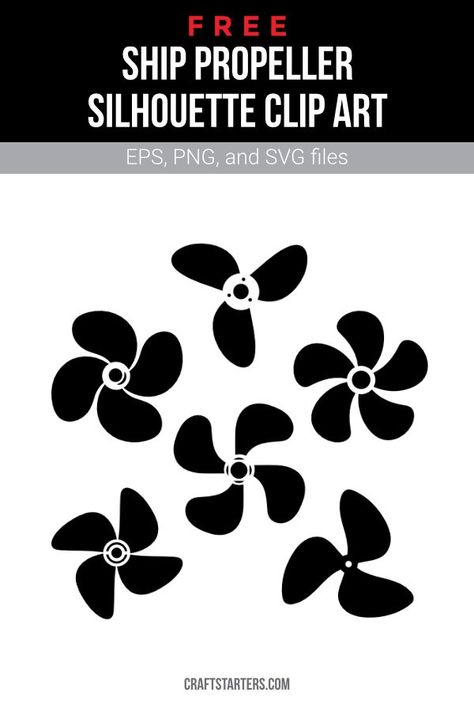 Propeller Tattoo, Propeller Diy, Ship Propeller, Ship Tattoo, Silhouette Clip Art, Tattoo Art Drawings, Png Transparent, Paw Print Tattoo, Art Tattoo