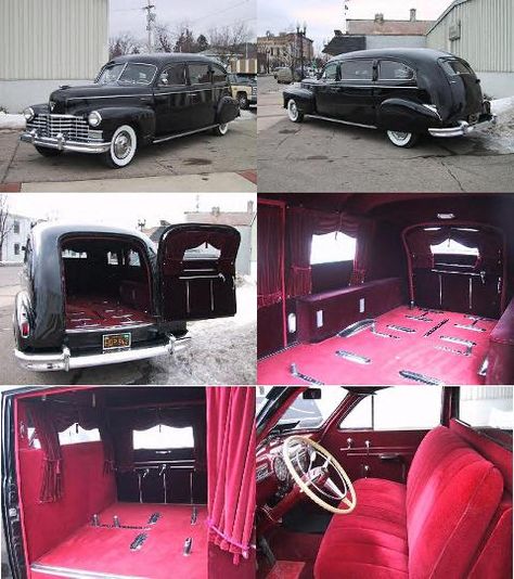 1946 Cadillac Hearse ~ The Last Ride, Car Wheels Diy, Wheel Craft, R34 Gtr, Wheel Decor, Car Wheels Rims, Last Ride, Flower Car, Pt Cruiser