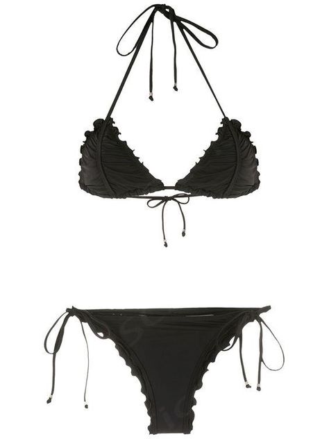 $225,00 Grunge Bathing Suits, Fame Clothes, Two Piece Bathing Suits, Black Bathing Suit, Top Swimwear, Ripple Effect, Swimsuits Outfits, Black Bathing Suits, Cute Bathing Suits