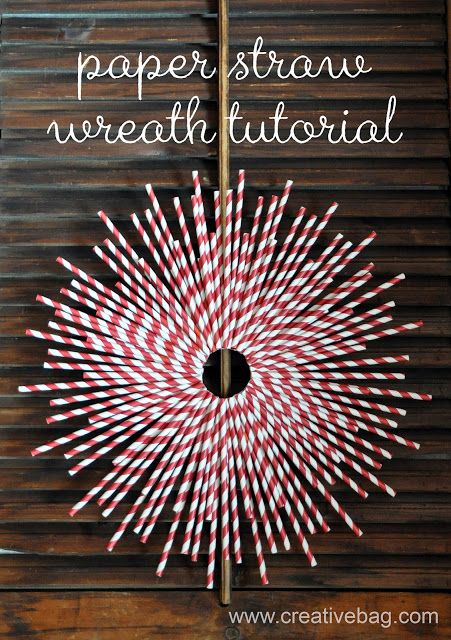 Diy Straw Crafts, Straw Wreaths, Paper Straws Crafts, Straw Craft, We Are Done, Diy Straw, Straw Crafts, Straw Decorations, Straw Wreath