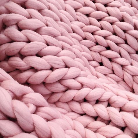 Light pink chunky knit bed cover! So cute! Pink Blanket Aesthetic, Blanket Business, Blanket Aesthetic, Knit Bed, Trendy Knitting, Knitting Blanket, Knitting Patterns Free Blanket, Poncho Knitting Patterns, Knitting Patterns Free Hats