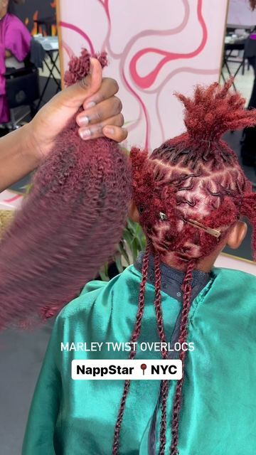 NappStar’s New Page 🤟🏽 on Instagram: "Marley Twist overlocs!! 🔥 Discover the magic touch of our incredible stylists at NappStar in NYC 📍Book your appointment at www.NappStar.com" Marley Twists Over Locs, Twists Over Locs, Marley Twist, Marley Twists, Loc Styles, Book Your Appointment, Locs, The Magic, Twist