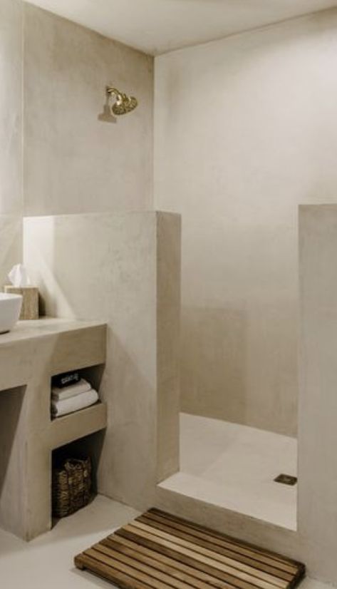 Bathroom Decor Inspiration, Ideas For Small Bathrooms, Ideas Bathroom Decor, Concrete Paint, Concrete Effect Paint, Concrete Bathroom, Bathroom Decor Ideas, Small Bathrooms, Bathroom Inspiration Decor