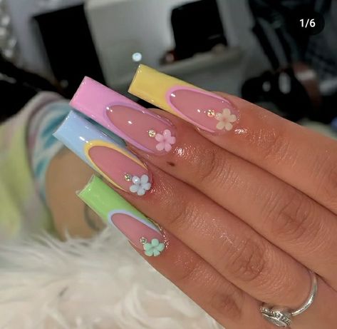 Business Nails, Hard Gel Nails, Lilac Nails, Romantic Nails, Long Nail Designs, Summery Nails, Exotic Nails, Summer Acrylic Nails, Pastel Nails