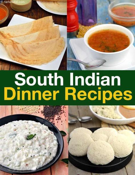 South Indian Dinner Recipes, South Indian Dinner Recipes Vegetarian South Indian Dinner Recipes Vegetarian, South Indian Dinner Recipes, Easy Dinner Recipes Indian, Indian Vegetarian Dinner Recipes, Dinner Recipes Indian, South Indian Dishes, Veg Dinner Recipes, India Recipes, South Indian Breakfast Recipes