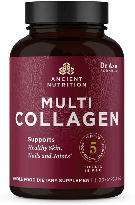 The Best Collagen Capsules for Healthier Hair, Skin, and Joints | Smarter Reviews Health Benefits Of Collagen, Ancient Nutrition, Best Collagen, Skincare Supplements, Organic Supplements, Collagen Benefits, Wellness Goals, Collagen Supplements, Woodworking Joints