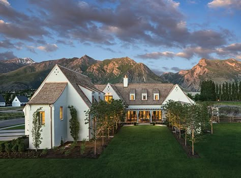 A Timeless Tale - Utah Style and Design Utah Style, Backyard Playhouse, Becki Owens, Perfect English, Country Manor, European Farmhouse, Timeless Interiors, Casa Exterior, Parade Of Homes