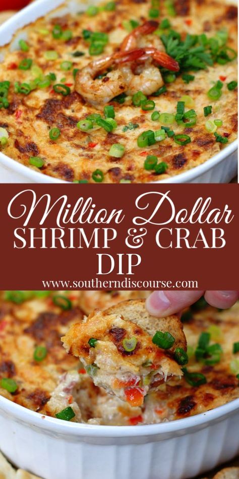 Shrimp Crab Dip, Shrimp And Crab Dip, Appetizers Seafood, Seafood Dip, Nacho Dip, Dip Easy, Hot Crab Dip, Seasoning And Spice, Crab Dip