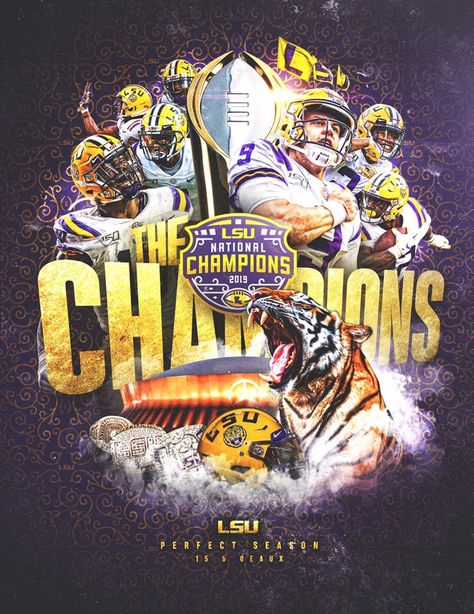 Champions Graphic Design, Athletic Graphics, College Sports Graphics, Champions Graphic, Newspaper Collage, Football Recruiting, Nfl Football Art, Sport Branding, Graphic Design Styles