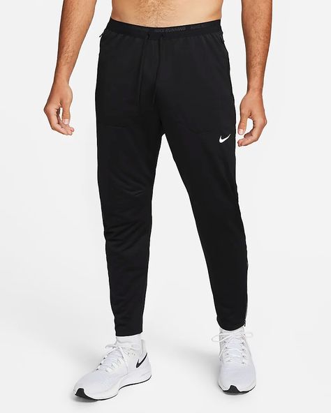 Nike Dri-FIT Phenom Elite Men's Knit Running Pants. Nike.com Running Trousers, Nike Joggers, Gym Pants, Running Pants, Training Pants, Active Wear Pants, Men's Knit, Athletic Pants, Mens Activewear