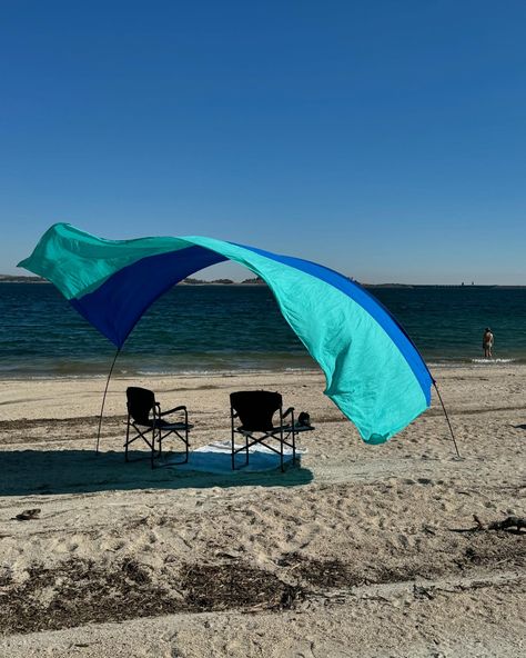 We had such a fun day hiking down to this little cove! The @shibumishade is my new go to shade for any trip to the ocean or lake! Every time I go to the beach I see more and more of these shades and there is a reason why! The shibumi shade is SO much easier than an umbrella! I will never go back! a|d Why I love this shade! ~It easily stays in place, unlike umbrellas that constantly blow over! ~The bag to carry it in is 4 lbs (but felt lighter) and it has a shoulder strap ~It took me 5 m... Shibumi Shade, Day Hiking, Lake Living, Never Go Back, Go To The Beach, Beach Umbrella, Beach Living, Beach Time, Fun Day