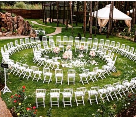 Circle of love Manifest Husband, Circle Wedding Ceremony, Wedding Venues South Carolina, Wedding Vow Renewal Ceremony, Vowel Renewal, Madison Wedding, Ceremony Design, Garden Wedding Venue, Picnic Wedding