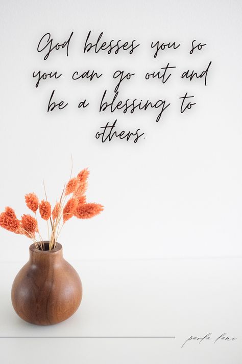 When God Blesses You Quotes, Be A Blessing To Others Quotes, God Bless You Quotes, Blessed To Be A Blessing, Be A Blessing To Others, Be A Blessing, Random Quotes, Morning Inspirational Quotes, God Bless You