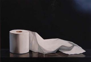 Bathroom Painting, Still Life 2, Public Restroom, Visual Journal, Paper Painting, Painting Still Life, Paper Drawing, Still Life Art, Toilet Paper Roll