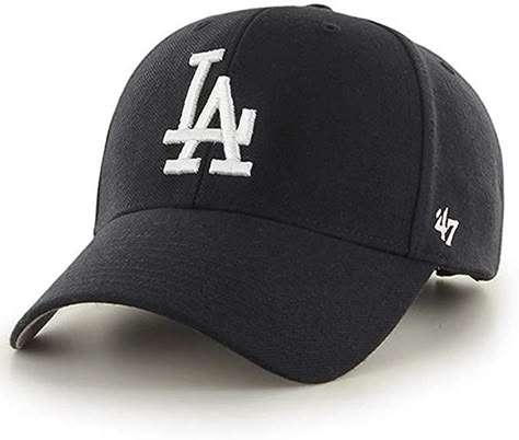 Black Dad Hat, La Dodgers Hat, Trendy Caps, Dodger Hats, Best Caps, Visor Cap, Black Cap, 47 Brand, Cool Hats