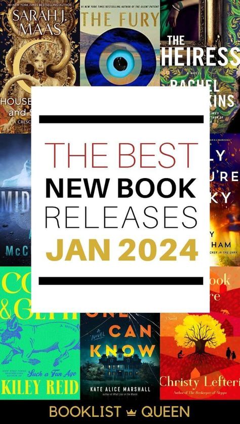 Hooray for new book releases! Check out all the January 2024 book releases and discover the best upcoming books in 2024. With the best book recommendations for 2024, you're sure to find some January 2024 books to add to your reading list. New Fiction Books, Best Book Club Books, Book Club Reads, Top Books To Read, Upcoming Books, Easily Distracted, December 2022, Book Suggestions, Top Books