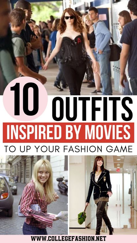 movie-inspired outfits for women Outfits Inspired By Movies, Iconic Movie Outfits, Chick Flick Movies, Iconic Fashion Moments, 2000s Trends, Chick Flick, Bachelorette Planning, Movie Outfits, 2000s Fashion Trends