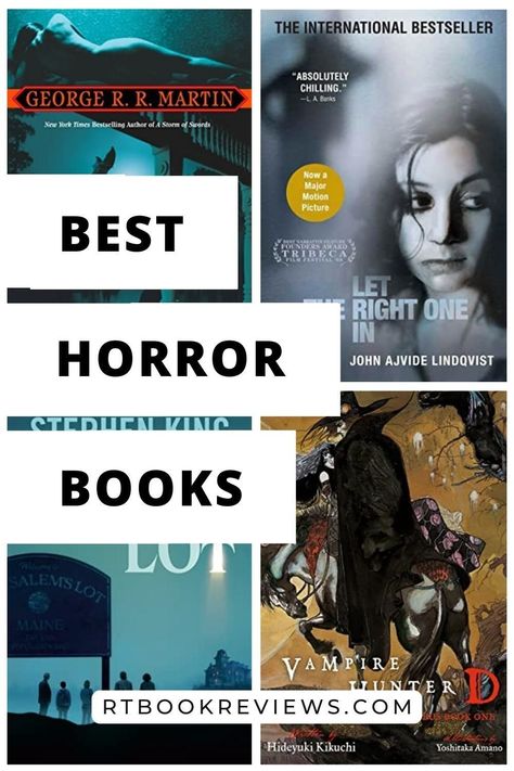 Horror Book Recommendations, Horror Books Aesthetic, Horror Books To Read, Best Horror Books, Scary Novels, Ancient Vampire, Salem Lot, Vampire Hunter D, The Witching Hour