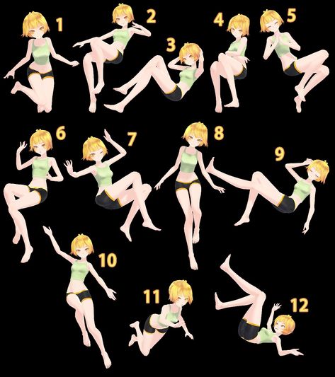 Poses Reference Floating, Floating Pose, 캐릭터 드로잉, Poses Reference, Poses References, Character Poses, Art Base, Anime Drawings Tutorials, Art Poses