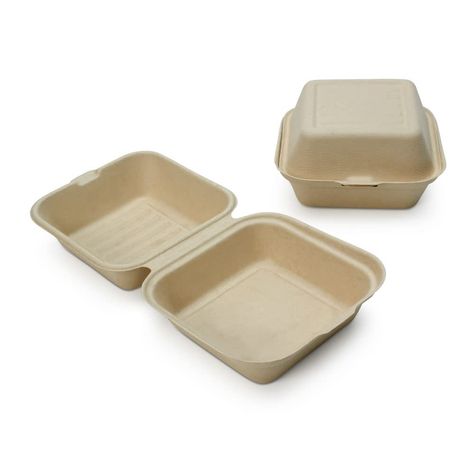 Natural Plates, Disposable Food Containers, Fast Food Places, Take Out Containers, Plastic Food Containers, Wheat Straw, Disposable Plates, Food Places, Plant Fibres