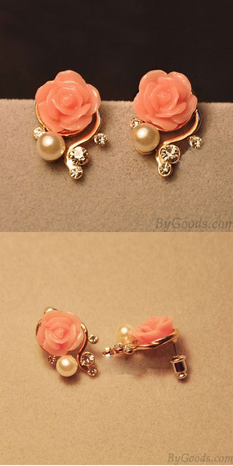 Simple Wedding Earrings, Fashion Earrings Studs, Rose Earring, Coral Jewelry Set, Gold Diamond Drop Earrings, Earring Pearl, Gold Bridal Earrings, Bar Stud Earrings, Women Earrings