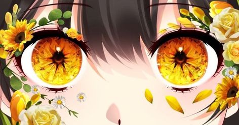 Yellow Eyes, My Themes, Cute Profile Pictures, Eye Design, Anime Eyes, Anime Oc, Art Poses, Pretty Eyes, Anime Poses Reference