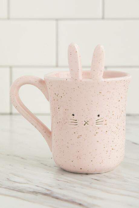 Pink Bunny Mug #ad Bunny Mug, Bunny Painting, Bunny House, Easter Blessings, Pink Bunny, Easter Candy, Unique Gifts For Women, Spring Holidays, Girl Decor