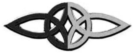 Celtic love knot “Serch Bythol”.  It represents two people, joined in body, mind, and spirit in everlasting love.  The everlasting love is formed from two triskeles. The triskeles, three cornered knots, denote the three aspects of two people, body, mind and spirit. The two triskeles, joined together, show a circle, the everlasting circle of eternity. It's amazing I still believe in love after all I have seen. I want Celtic Love Symbols, Wedding Band Tattoo, Irish Symbols, Wedding Ring Tattoo, Tattoo Wedding Rings, Celtic Symbol, Celtic Patterns, Ring Tattoos, Celtic Tattoos