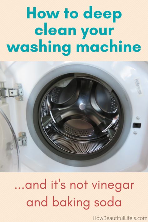 Cleaning Washer Machine, Stinky Washing Machine, Smelly Washing Machines, Washing Machine Smell, Scandinavian Coastal, Clean Washer, Coastal Nursery, Clean Your Washing Machine, Washer Cleaner