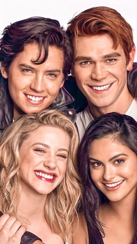 Riverdale Wallpaper Iphone, Riverdale Poster, Cole Sprouse Jughead, Riverdale Characters, Camilla Mendes, Riverdale Cole Sprouse, Bughead Riverdale, Riverdale Aesthetic, Betty And Jughead