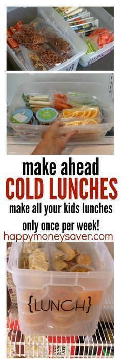 Make Ahead Cold Lunches, Morning Before School, Kids Lunch Ideas, Kids Packed Lunch, Preschool Lunch, Easy School Lunches, Resepi Biskut, Healthy Lunches For Kids, Kids Lunches