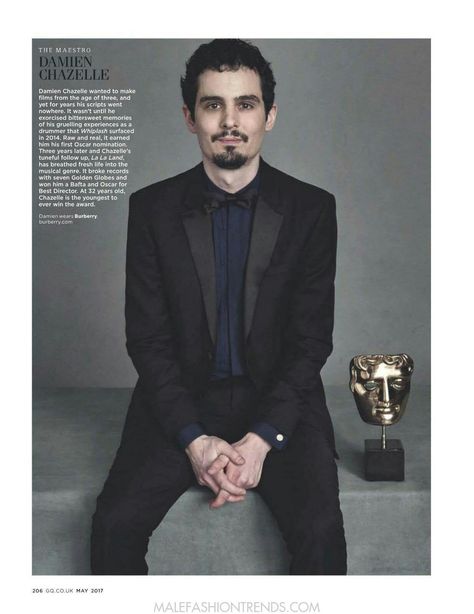 Damien Chazelle Damien Chazelle, Best Director, Whiplash, Golden Globe Award, Film Director, Screenwriting, Cinematography, Mens Fitness, Gq