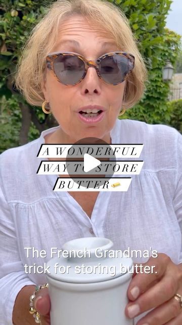 Babs on Instagram: "I’ve actually had a butter bell for years. Once you have butter from a butter bell you’ll never store spreadable butter any other way. You can get a butter bell online  #motherlyadvice" Butter Bell Diy, How To Use A Butter Bell, Spreadable Butter, Morning Meals, Butter Bell, Hacks Videos, Morning Food, How To Use, Life Hacks