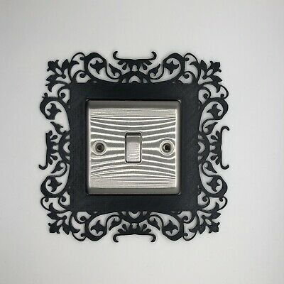 Gothic Light Switch Surround | Wow3D Medieval Tribal Decal Mural Celtic Wall Art | eBay Celtic Wall Art, Pattern Mural, Goth Tattoo, Mural 3d, Tattoo Pattern, Switch Plate, Light Switch, Wall Decal, Decor Wall