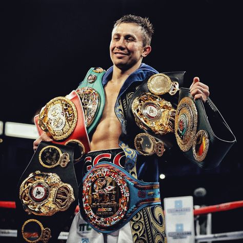 Boxing Belts, Gennady Golovkin, How To Get Motivated, Get Motivated, Change Your Life, Boxing, Belts, Ring