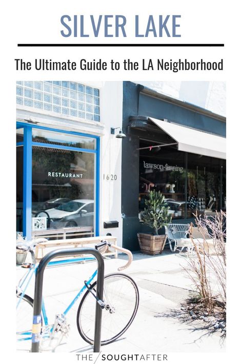 This travel guide for Silver Lake Los Angeles is the best travel essential to anyone wanting to visit the hippest town! Check out this post for travel guides & useful info for the best shopping, coffee spots, restaurants and bars in Silver Lake! Silver Lake California, Silverlake Los Angeles, Silver Lake Los Angeles, Best Thai, La Baby, Best Coffee Shop, Road Trip Adventure, Travel Plan, 2023 Vision