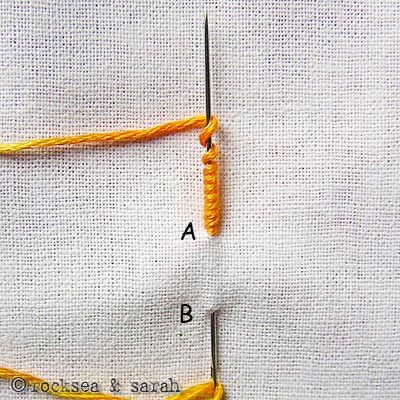 Sulam Pita, Bullion Knot, Tambour Beading, Crazy Quilting, Basic Embroidery Stitches, Hand Embroidery Tutorial, Needlepoint Stitches, Embroidery Stitches Tutorial, Pola Sulam