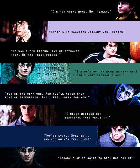 Let us explore amazing quotes read/heard in Harry Potter from all 7 movies/books. Enjoy! c: Tell me is you do....and if you don Harry Potter Lines, Ron Y Hermione, Felix Felicis, Citate Harry Potter, Harry Potter Movie, Potter Quotes, Yer A Wizard Harry, Favorite Movie Quotes, Harry James