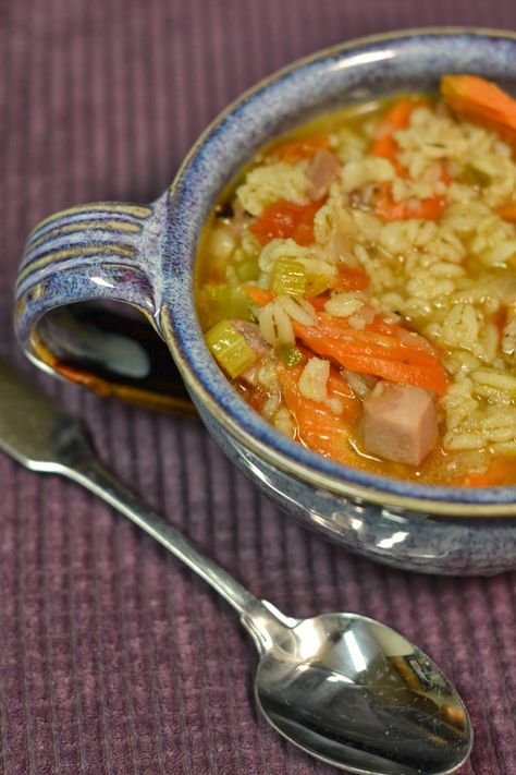 Ham Barley Soup, Barley Soup Recipe, Ham Soup, Best Soup Recipes, Barley Soup, Always Cold, Ham Recipes, One Pot Meals, Soup Recipe