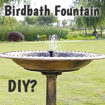 Do you want a vintage-style fountain that will attract birds to your yard? You can easily create your own with this antique bird bath and a solar fountain bubbler that runs on its own. Propel Water, Garden Bird Bath, Solar Water Feature, Solar Bird Bath, Water Fountain Pumps, Solar Powered Fountain, Solar Water Fountain, Small Water Features, Diy Garden Fountains