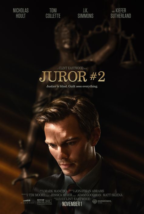 First Trailer and Poster for Clint Eastwood’s JUROR #2, Starring Nicholas Hoult  https://www.themoviewaffler.com/2024/10/juror-number-two-trailer-poster-clint-eastwood.html  #Juror2 #film #movies #trailers #ClintEastwood #NicholasHoult #ToniCollette #JKSimmons #ChrisMessina #ZoeyDeutch #KieferSutherland #LeslieBibb #GabrielBasso #CedricYarbrough Jacques Perrin, Francesca Eastwood, Chris Messina, Moral Dilemma, Kiefer Sutherland, Zoey Deutch, Nicholas Hoult, Trip Hop, Soul Jazz