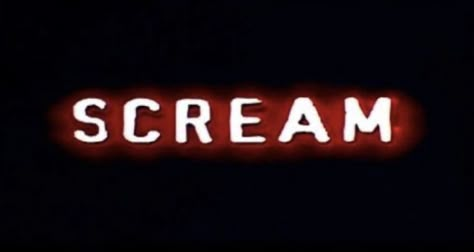 Scream Title Card, Scream Header Aesthetic, Ghostface 1996 Aesthetic, Scream 2 Movie Aesthetic, Scream Widgetsmith, Scream Athestic, Scream 1996 Screencaps, Scream Aethstetic 1996, Aesthetic Scream Widgets