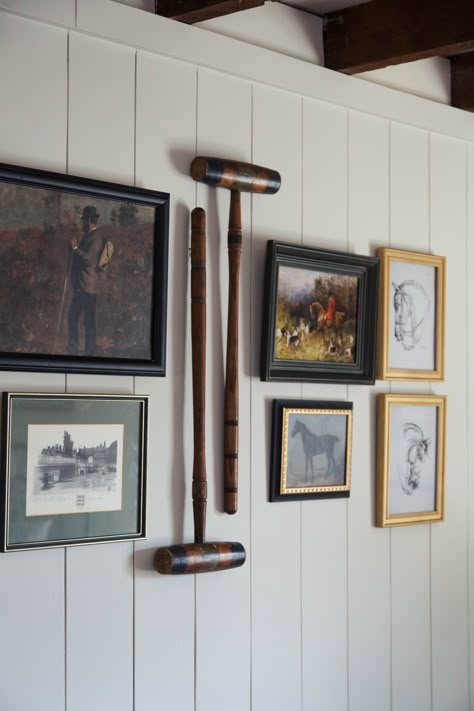 Ralph Lauren Inspired Home Decor, Hunt Country Style, Polo Mallet Decor, Equestrian Wall Decor, Equestrian Office Decor, Vintage Equestrian Decor, Fox Hunting Decor Equestrian Style, Vintage Equestrian Art, Equestrian Decor Interior Design