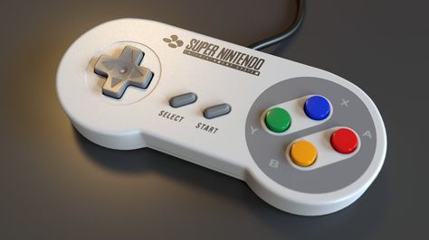 On August 23, 1991, the Super Nintendo (SNES) changed video gaming for me… Snes Controller, Super Nintendo Console, Old Fashioned Games, Nintendo Controller, Wild Animal Wallpaper, Inspiration Wallpaper, Comic Tattoo, Retro Gadgets, Classic Wallpaper