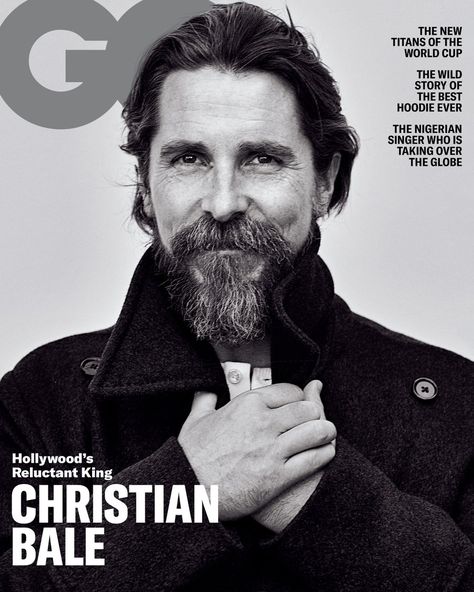 Christian Bale Keeps Trying to Quit Hollywood | GQ Gq Usa, Italy Magazine, New Titan, American Hustle, Batman The Dark Knight, Gq Magazine, Male Magazine, Christian Bale, George Clooney